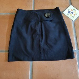 Le Chateau Black Mini Skirt